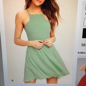 Lulus Call To Charms Skater Dress